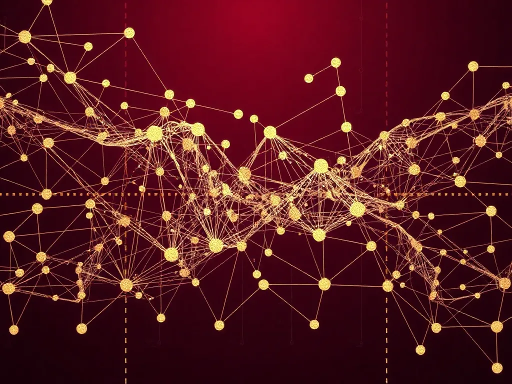 A technical visualization of a neural network diffusion proc